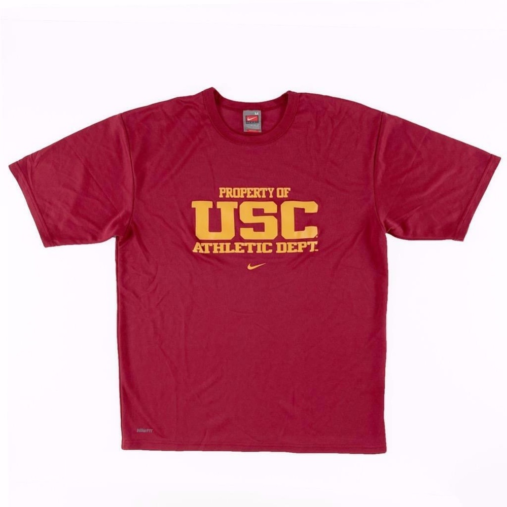 Property of USC Athletic Dept Trojans Active Shirt by Nike Team
